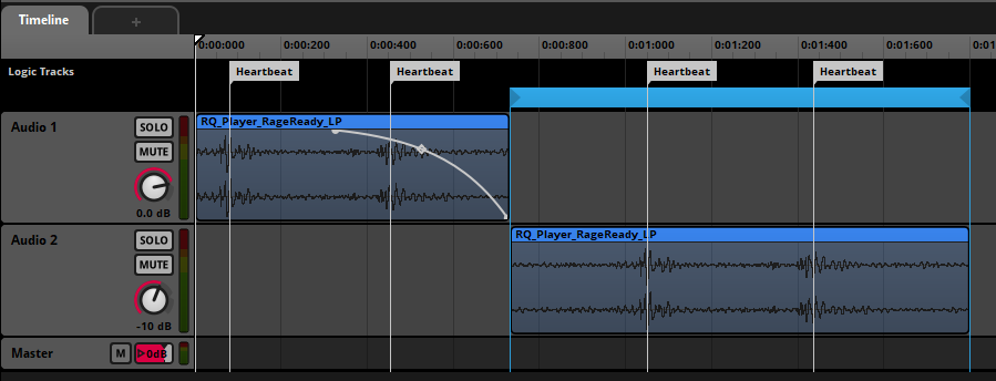 Heartbeat in FMOD
